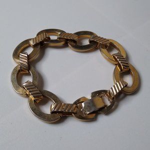 Vintage Sarah Coventry Metal Bracelet 7 1/4 Inches
